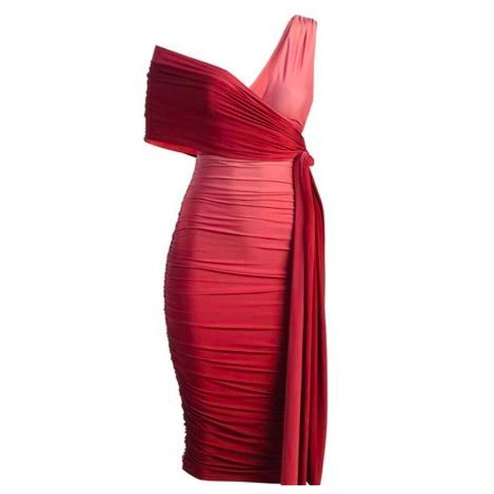 #137 MSRP $93 NWT JLUXLABEL EDGE OF ROMANCE PINK OMBRE MULTI-WAY ♡SIZE L♡ - Picture 2 of 8